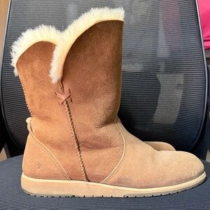 Emu Brown Shearling Winter Boots